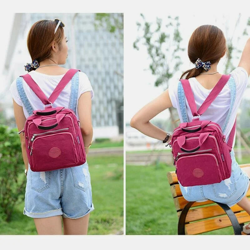 Nobl Travel Multifunctional Crossbody Bag – Lightweight Nylon Shoulder Bag for Everyday Use