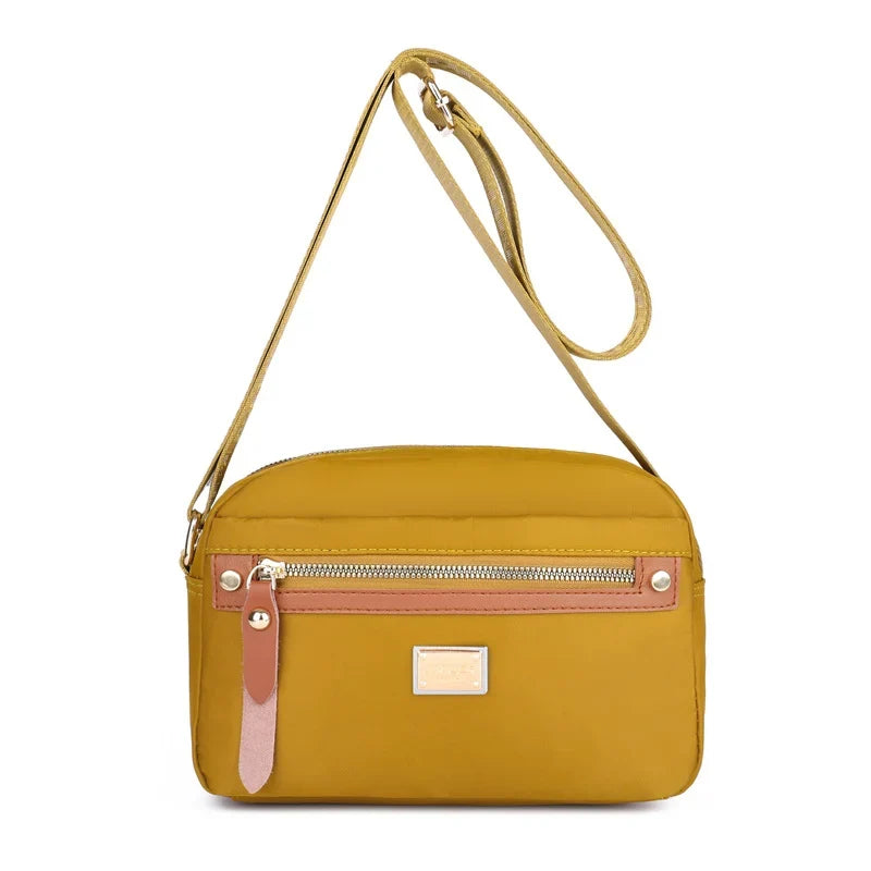 Nobl Travel Nylon Crossbody Bag – Lightweight Waterproof Shoulder Bag for Women