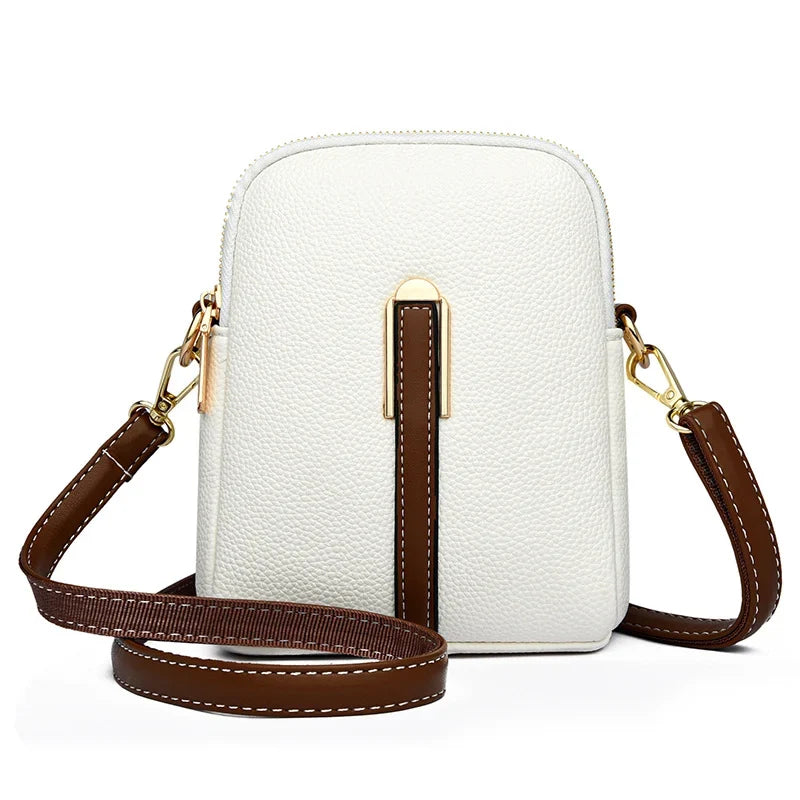 Nobl Travel Patterned Leather Crossbody Bag – Stylish PU Leather Sling Bag for Women