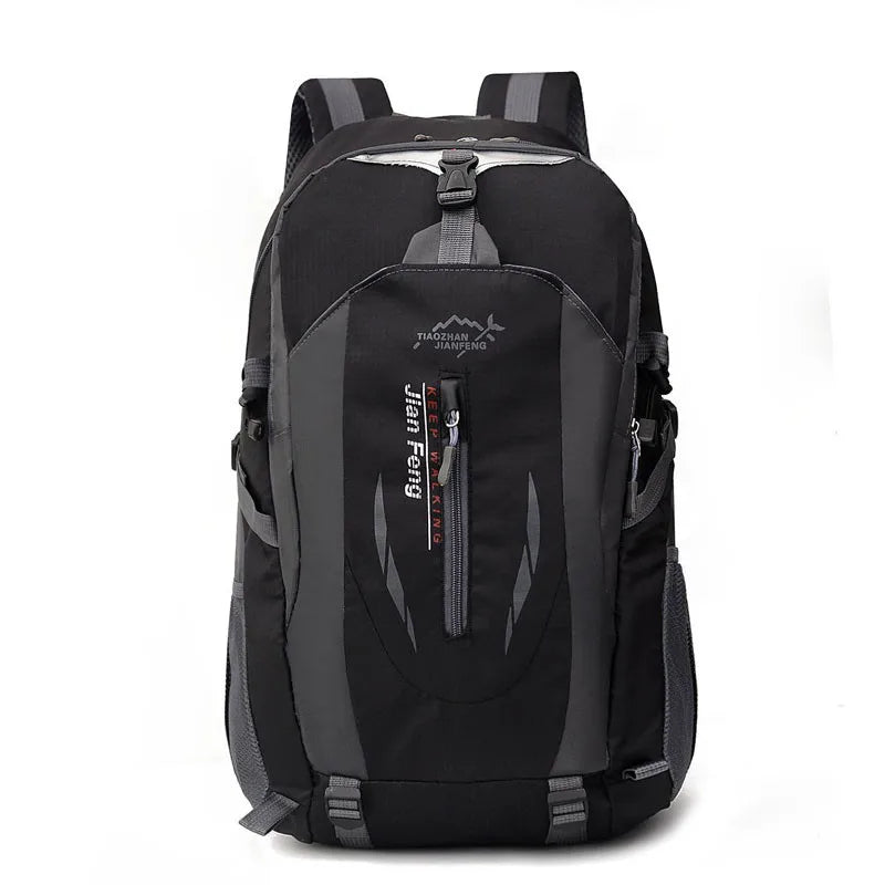 Nobl Travel 36L-56L Hiking Backpack with Waterproof Nylon and Expandable Design