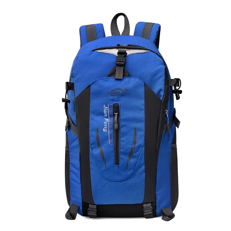 Nobl Travel 36L-56L Hiking Backpack with Waterproof Nylon and Expandable Design