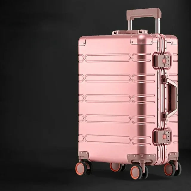 Aluminum-Magnesium Suitcase – Vienna Voyager