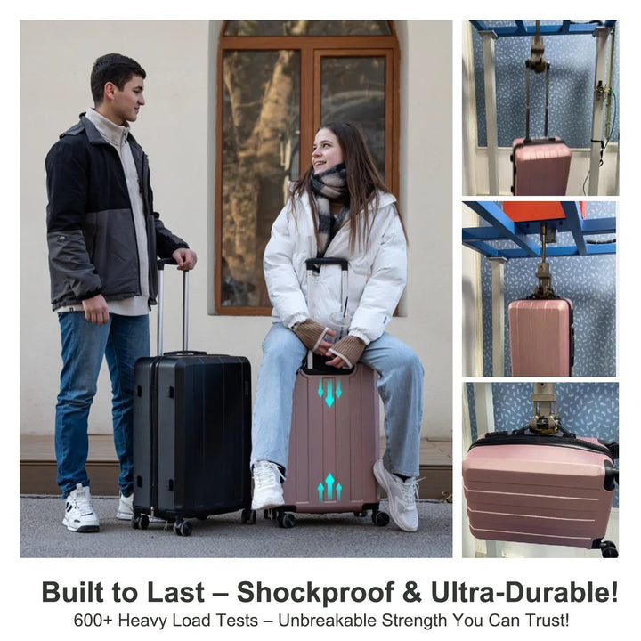 5-in-1 Hardshell Luggage Set – Barcelona Explorer