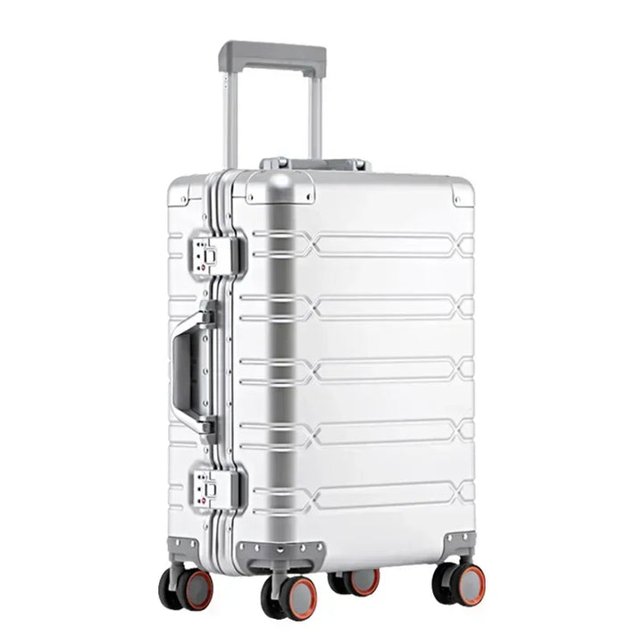Aluminum-Magnesium Suitcase – Vienna Voyager