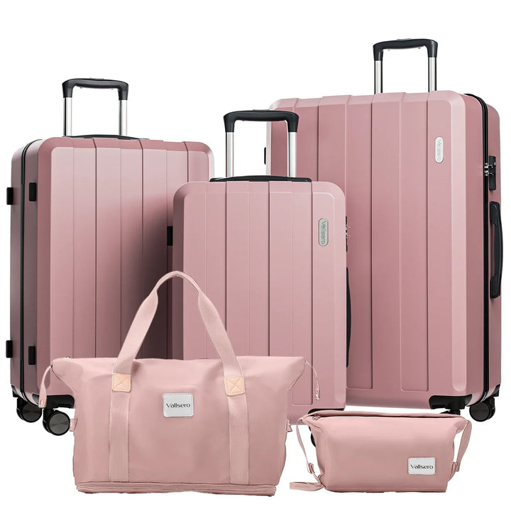 5-in-1 Hardshell Luggage Set – Barcelona Explorer
