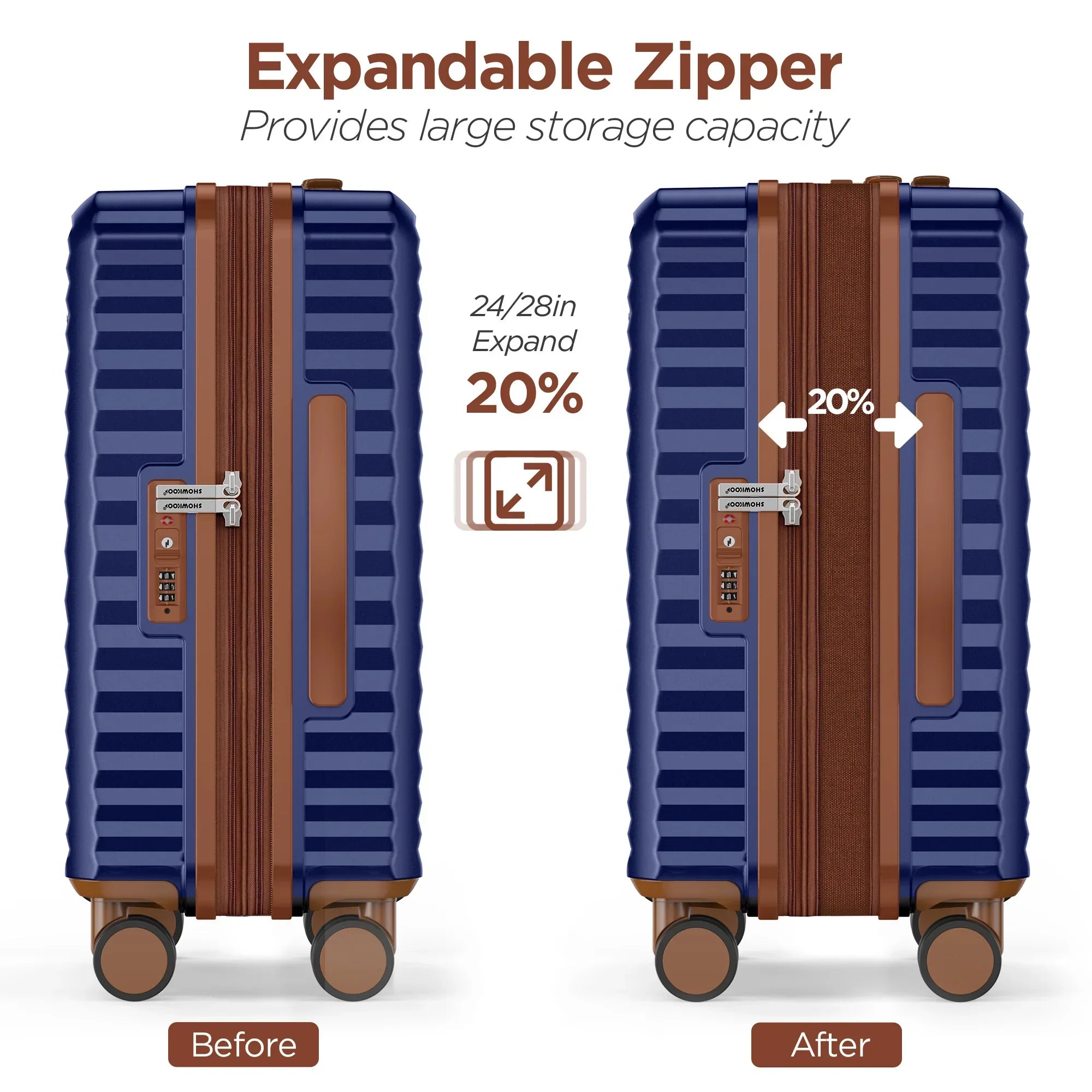 Hardshell Luggage Set – Monaco Skyline