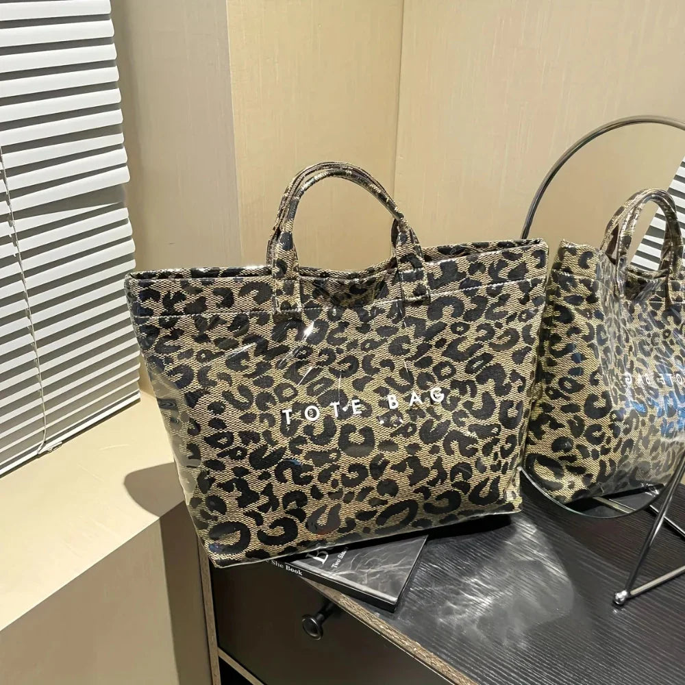 Nobl Travel Women’s Large Metallic Tote Bag with Oversized Storage Design