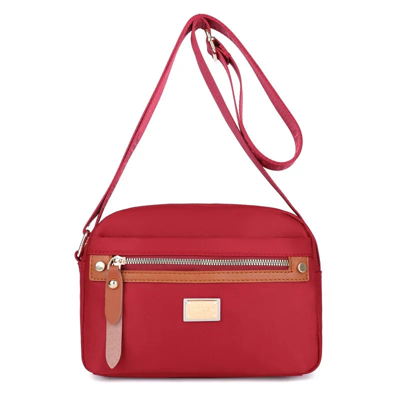 Nobl Travel Nylon Crossbody Bag – Lightweight Waterproof Shoulder Bag for Women