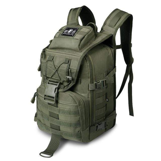 Nobl Travel Men’s Tactical Backpack – 40L Waterproof Hiking Backpack with Multi-Pocket Storage