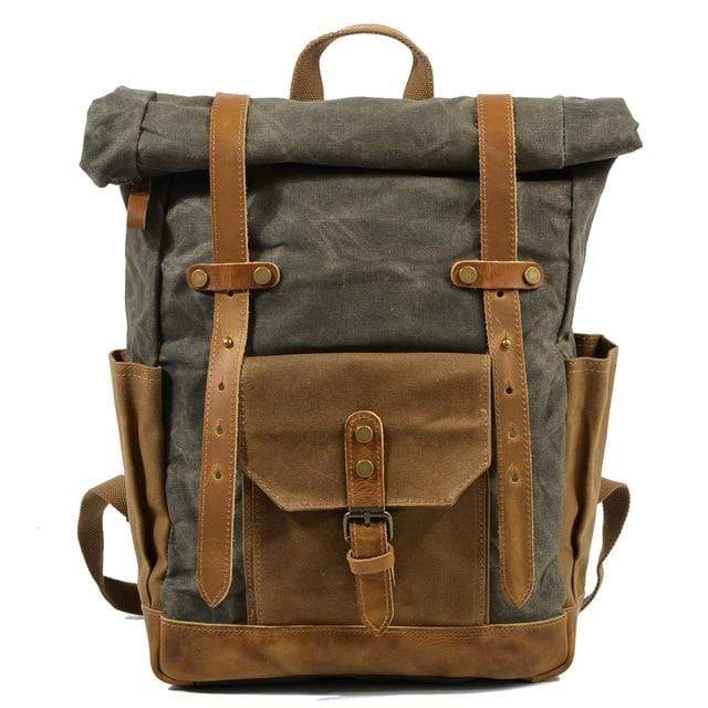 Nobl Travel Vintage Canvas Backpack for Men