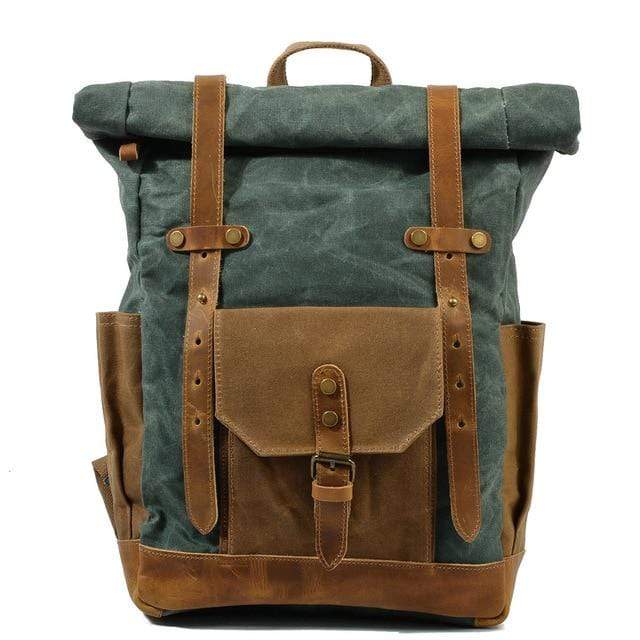 Nobl Travel Vintage Canvas Backpack for Men