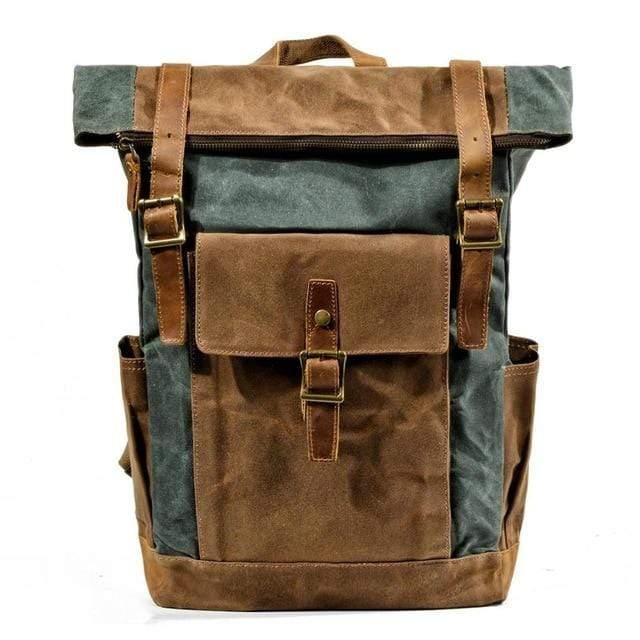 Nobl Travel Vintage Canvas Backpack for Men