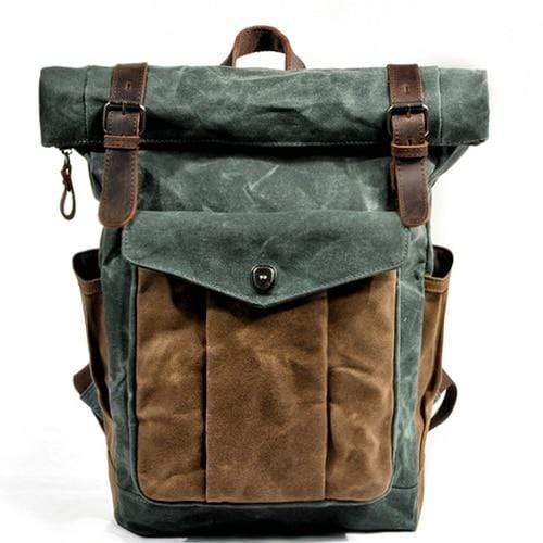 Nobl Travel Vintage Canvas Backpack for Men
