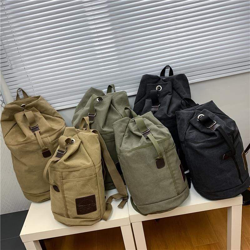 Nobl Travel Outdoor Sports Canvas Rucksack – Durable Hiking Backpack for Travel & Adventure