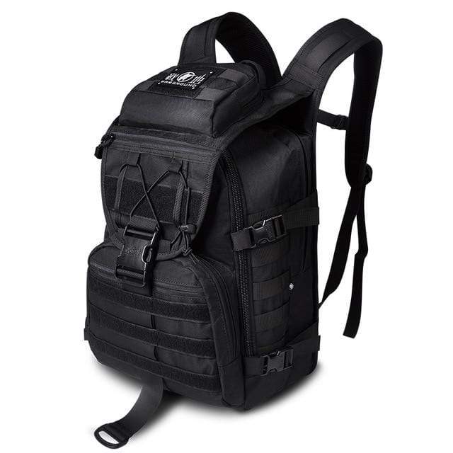Nobl Travel Men’s Tactical Backpack – 40L Waterproof Hiking Backpack with Multi-Pocket Storage