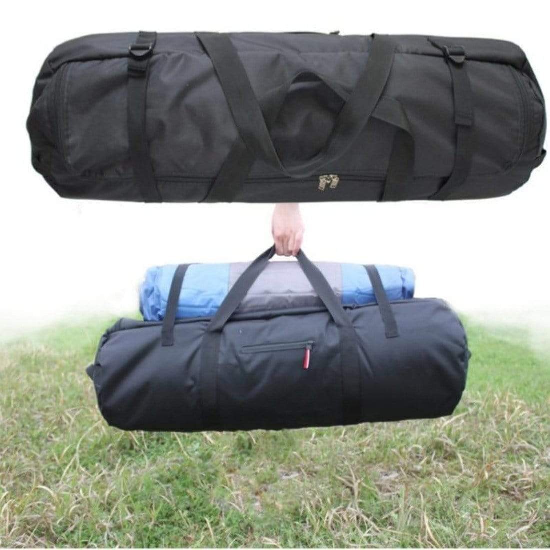 Nobl Travel Waterproof Folding Camping Tent Bag – Lightweight Travel Duffel Bag with Large Capacity