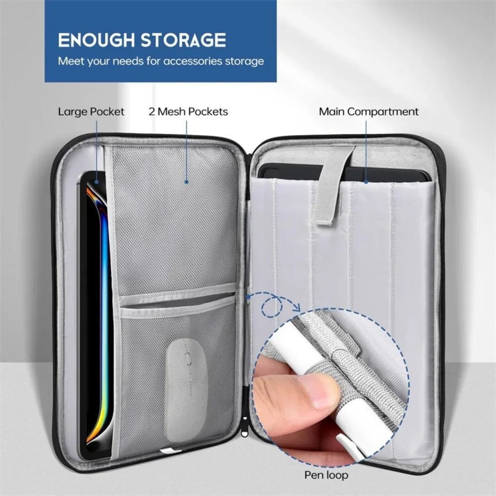 Nobl Travel Waterproof Laptop Sleeve with Shockproof Protection