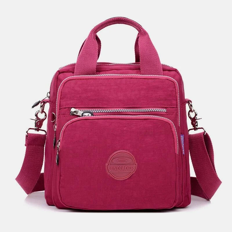 Nobl Travel Multifunctional Crossbody Bag – Lightweight Nylon Shoulder Bag for Everyday Use