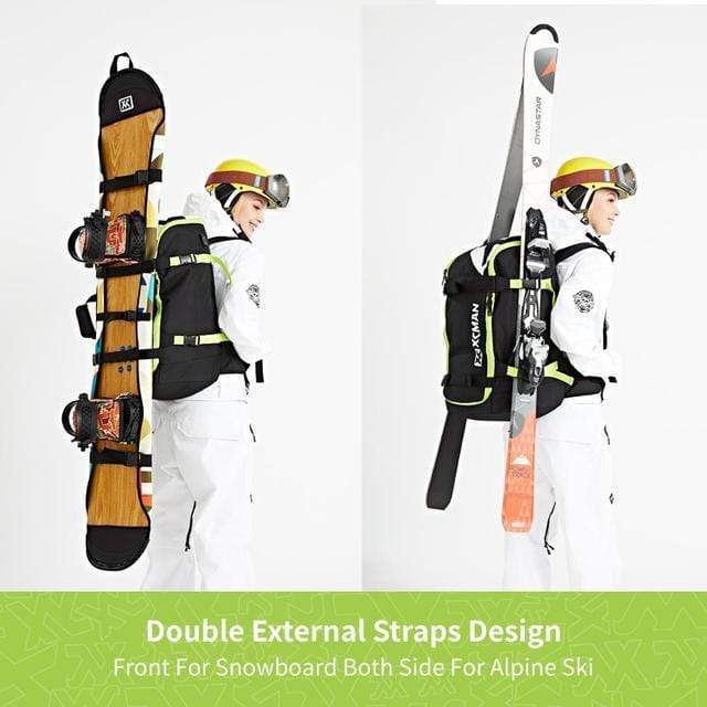 Nobl Travel Ski Snowboard Backpack Bag – 50L Large Capacity Winter Sports Gear Backpack