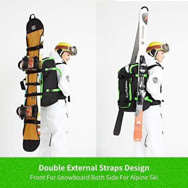 Nobl Travel Ski Snowboard Backpack Bag – 50L Large Capacity Winter Sports Gear Backpack