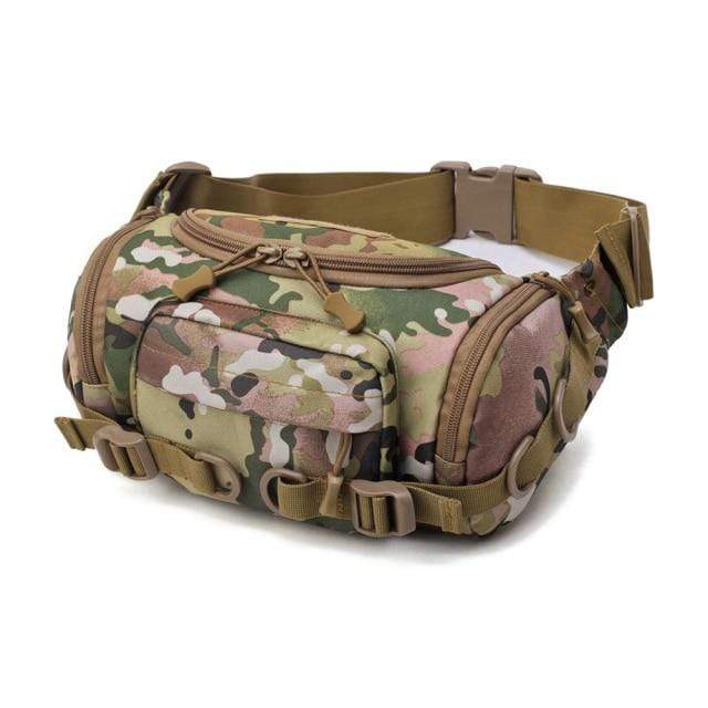 Nobl Travel Tactical Fanny Waist Pack – Durable Nylon Outdoor Belt Bag for Hiking & Travel