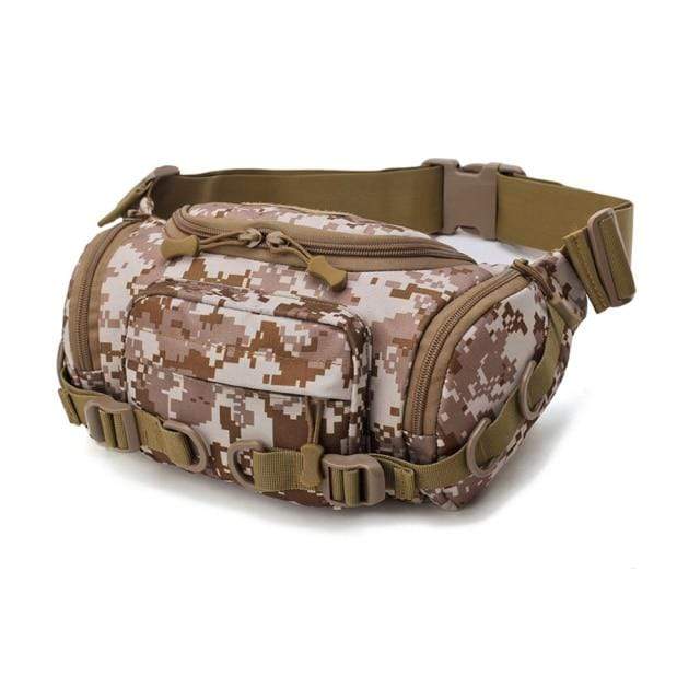 Nobl Travel Tactical Fanny Waist Pack – Durable Nylon Outdoor Belt Bag for Hiking & Travel