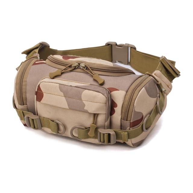 Nobl Travel Tactical Fanny Waist Pack – Durable Nylon Outdoor Belt Bag for Hiking & Travel