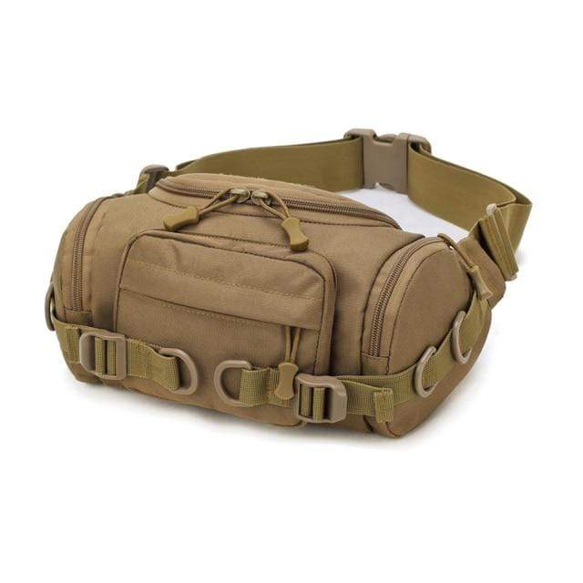 Nobl Travel Tactical Fanny Waist Pack – Durable Nylon Outdoor Belt Bag for Hiking & Travel