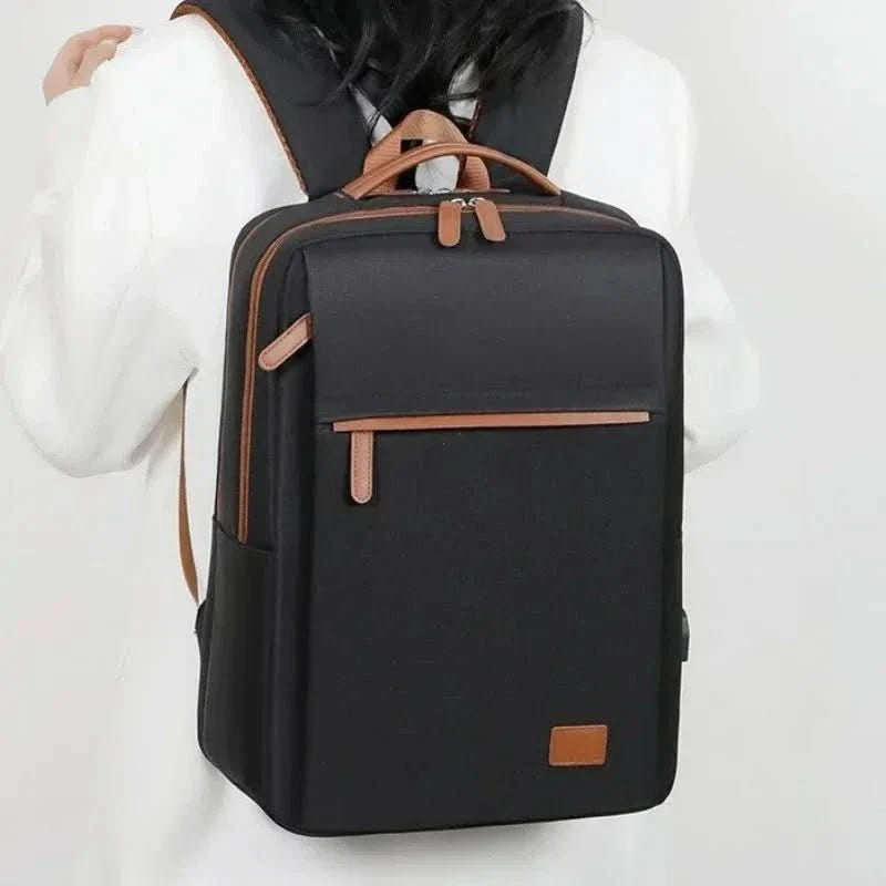 Nobl Travel Multifunctional Laptop Backpack with USB Port and 15.6 Inch Laptop Compartment