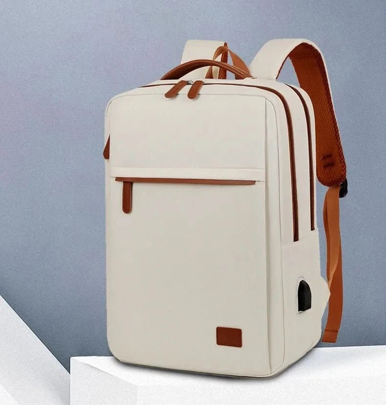 Nobl Travel Multifunctional Laptop Backpack with USB Port and 15.6 Inch Laptop Compartment