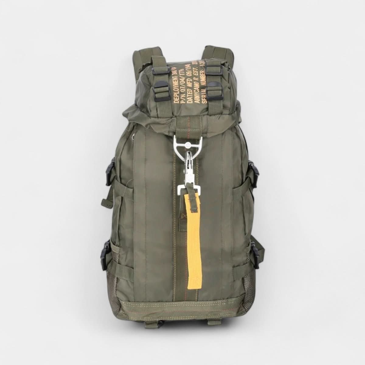Nobl Travel 30L Tactical Backpack with Water Resistant Nylon and Multiple Pockets