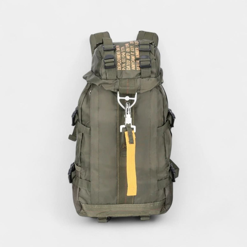 Nobl Travel 30L Tactical Backpack with Water Resistant Nylon and Multiple Pockets