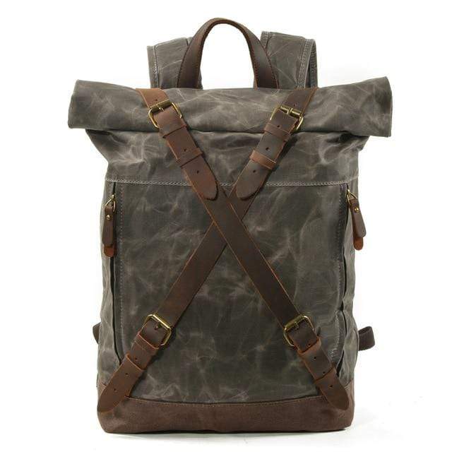 Nobl Travel Frontier Waterproof Cowhide Shoulder Backpack