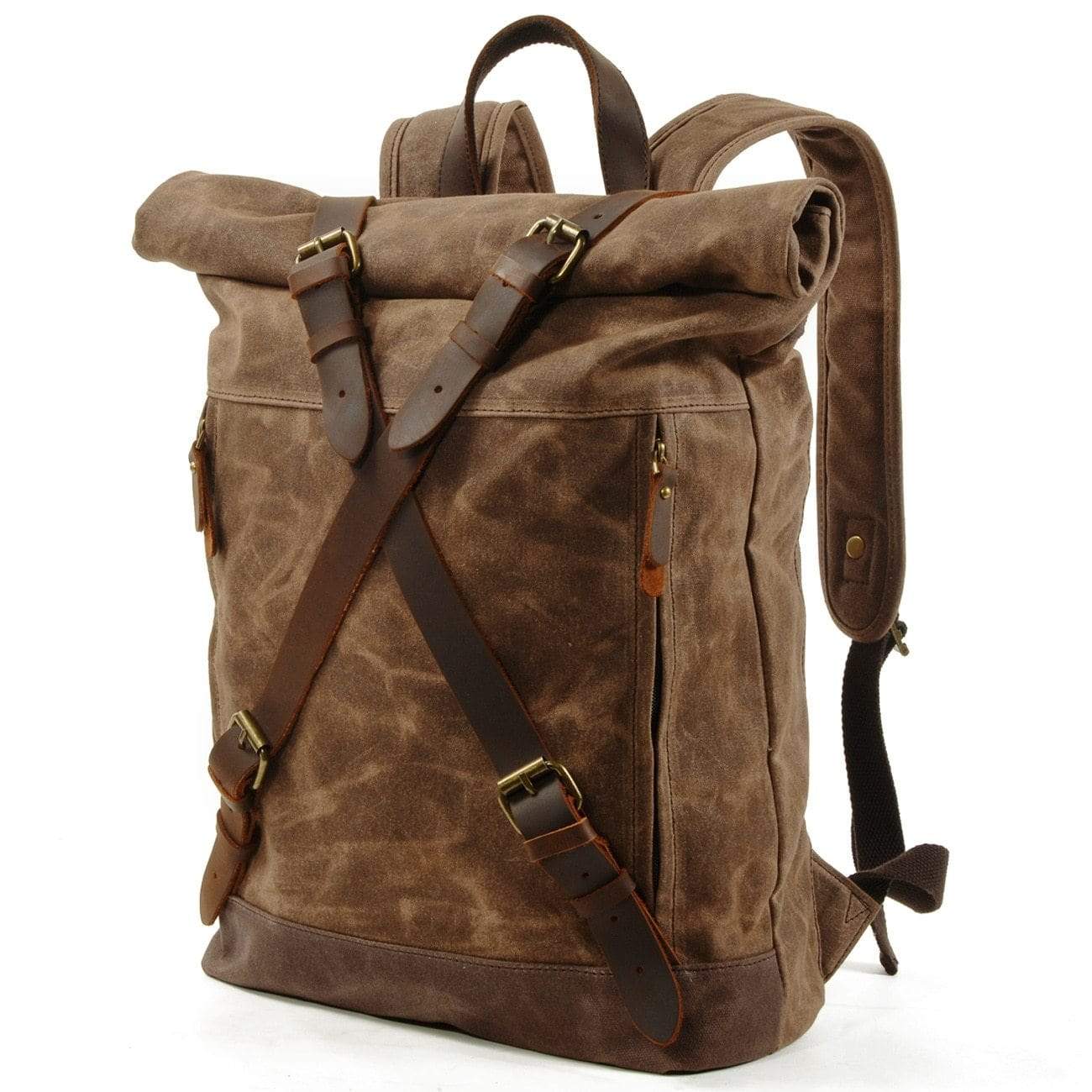 Nobl Travel Frontier Waterproof Cowhide Shoulder Backpack