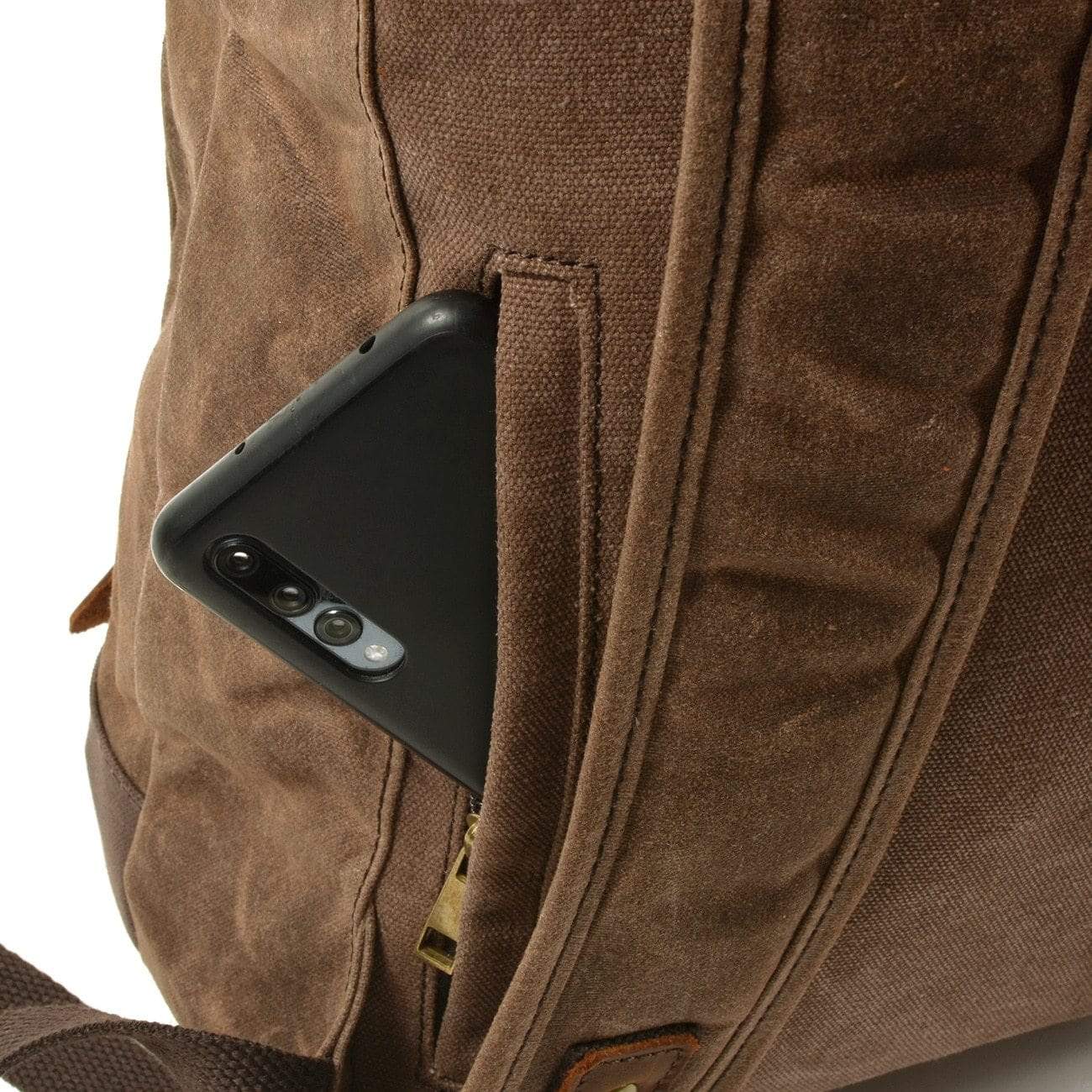 Nobl Travel Frontier Waterproof Cowhide Shoulder Backpack