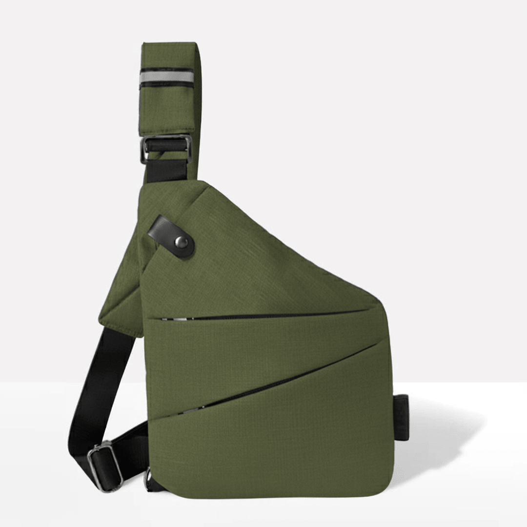 Nobl Travel TravLock Anti Theft Crossbody Bag with RFID Protection and Water Resistant Design