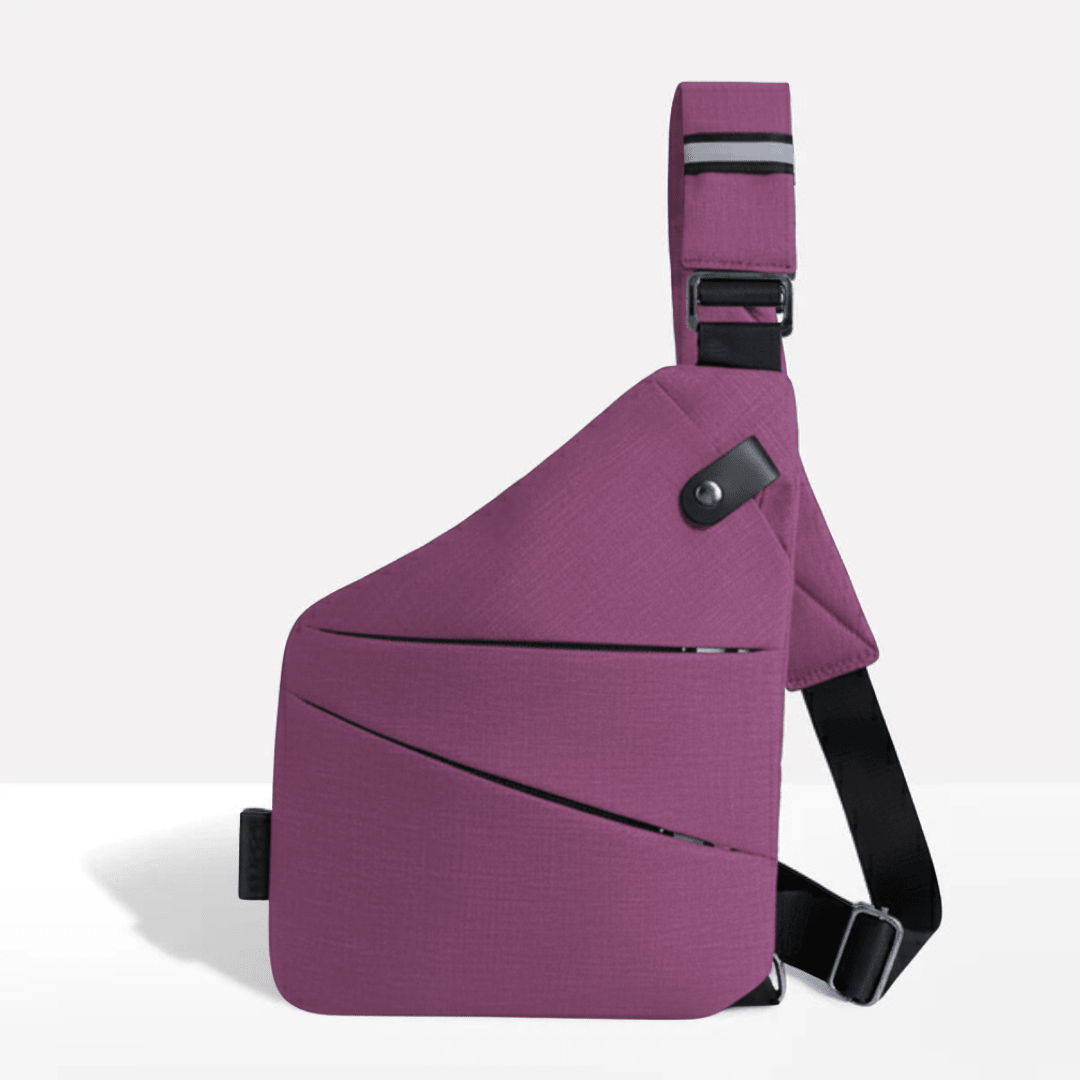 Nobl Travel TravLock Anti Theft Crossbody Bag with RFID Protection and Water Resistant Design