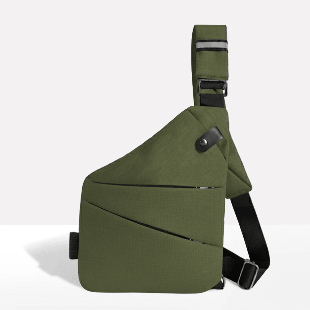 Nobl Travel TravLock Anti Theft Crossbody Bag with RFID Protection and Water Resistant Design