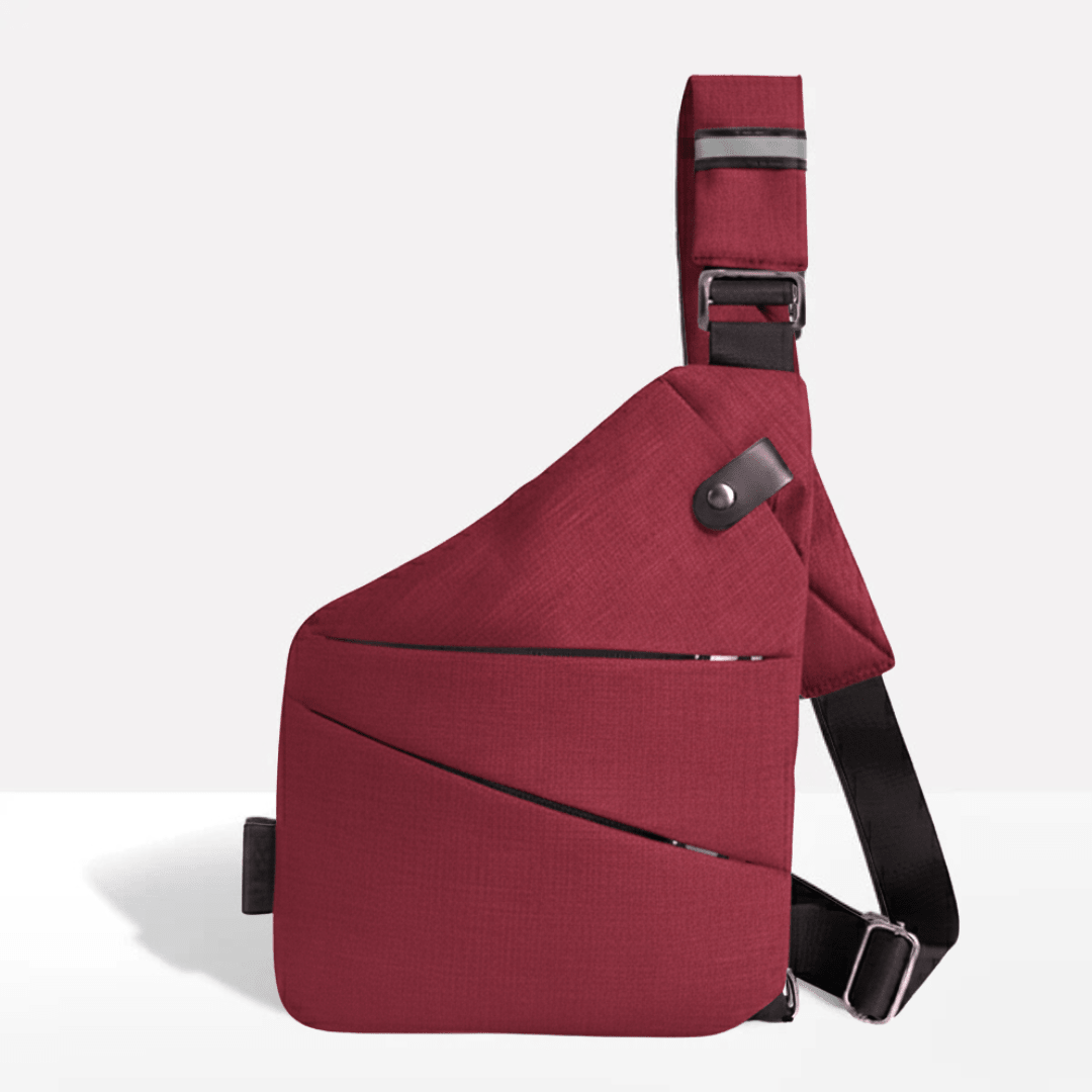 Nobl Travel TravLock Anti Theft Crossbody Bag with RFID Protection and Water Resistant Design