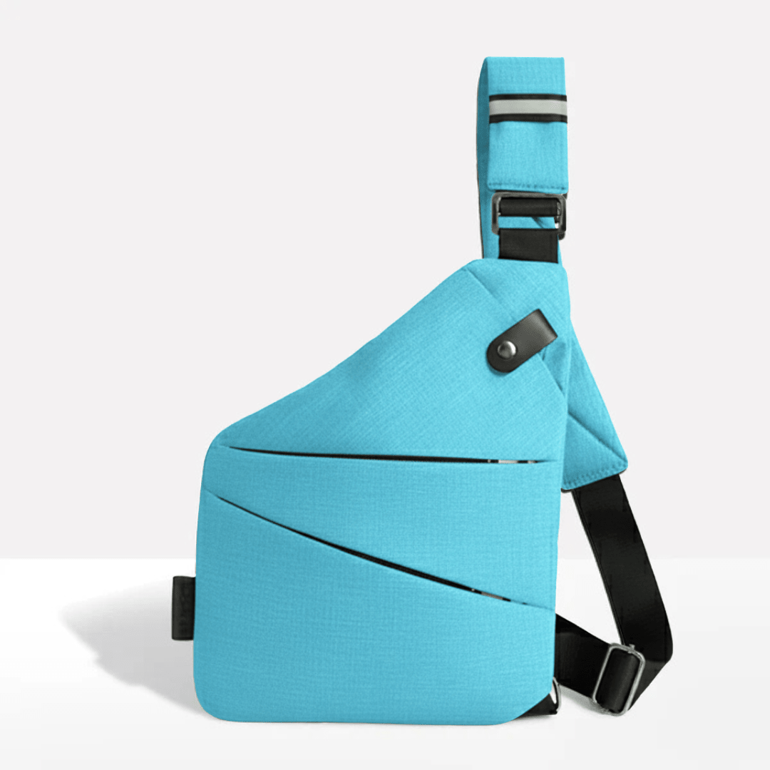 Nobl Travel TravLock Anti Theft Crossbody Bag with RFID Protection and Water Resistant Design