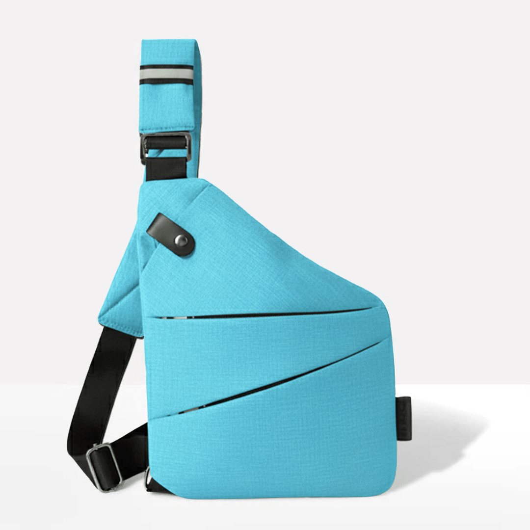 Nobl Travel TravLock Anti Theft Crossbody Bag with RFID Protection and Water Resistant Design
