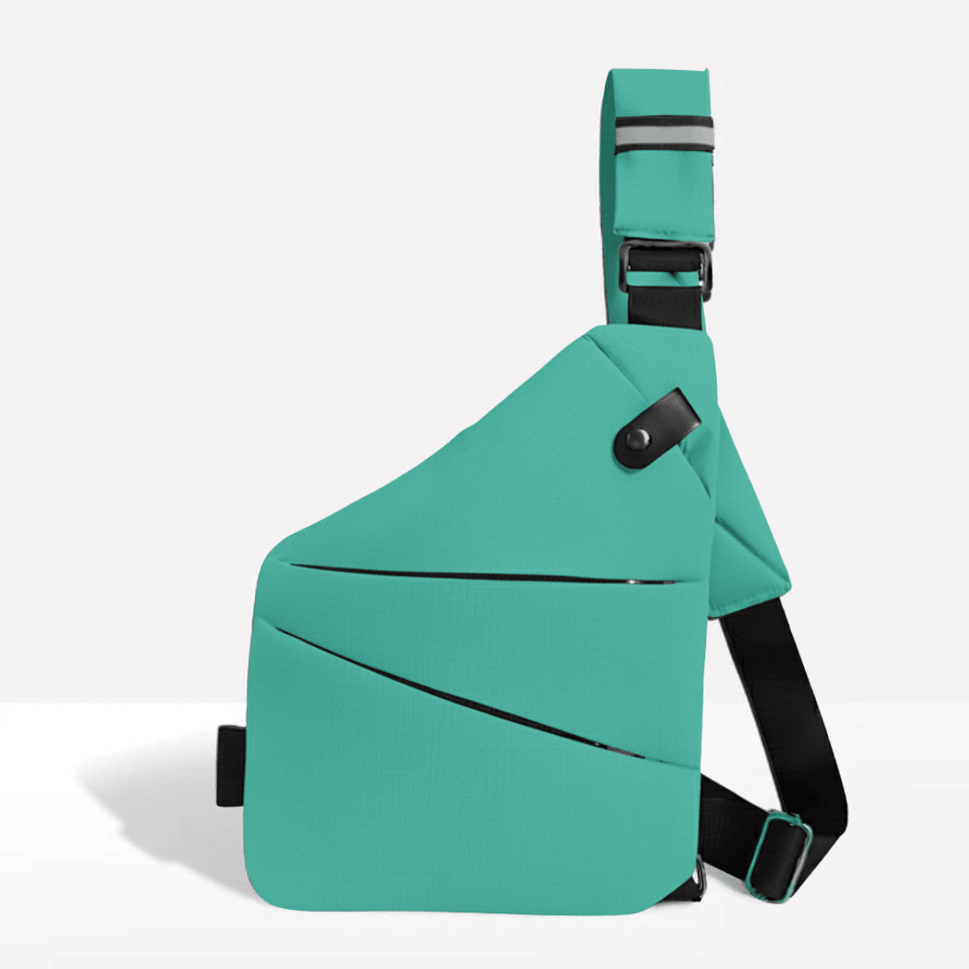Nobl Travel TravLock Anti Theft Crossbody Bag with RFID Protection and Water Resistant Design
