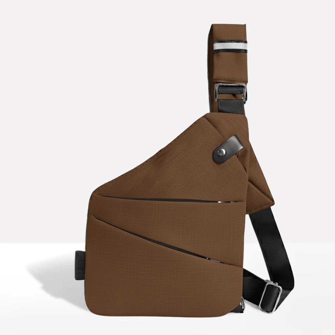 Nobl Travel TravLock Anti Theft Crossbody Bag with RFID Protection and Water Resistant Design