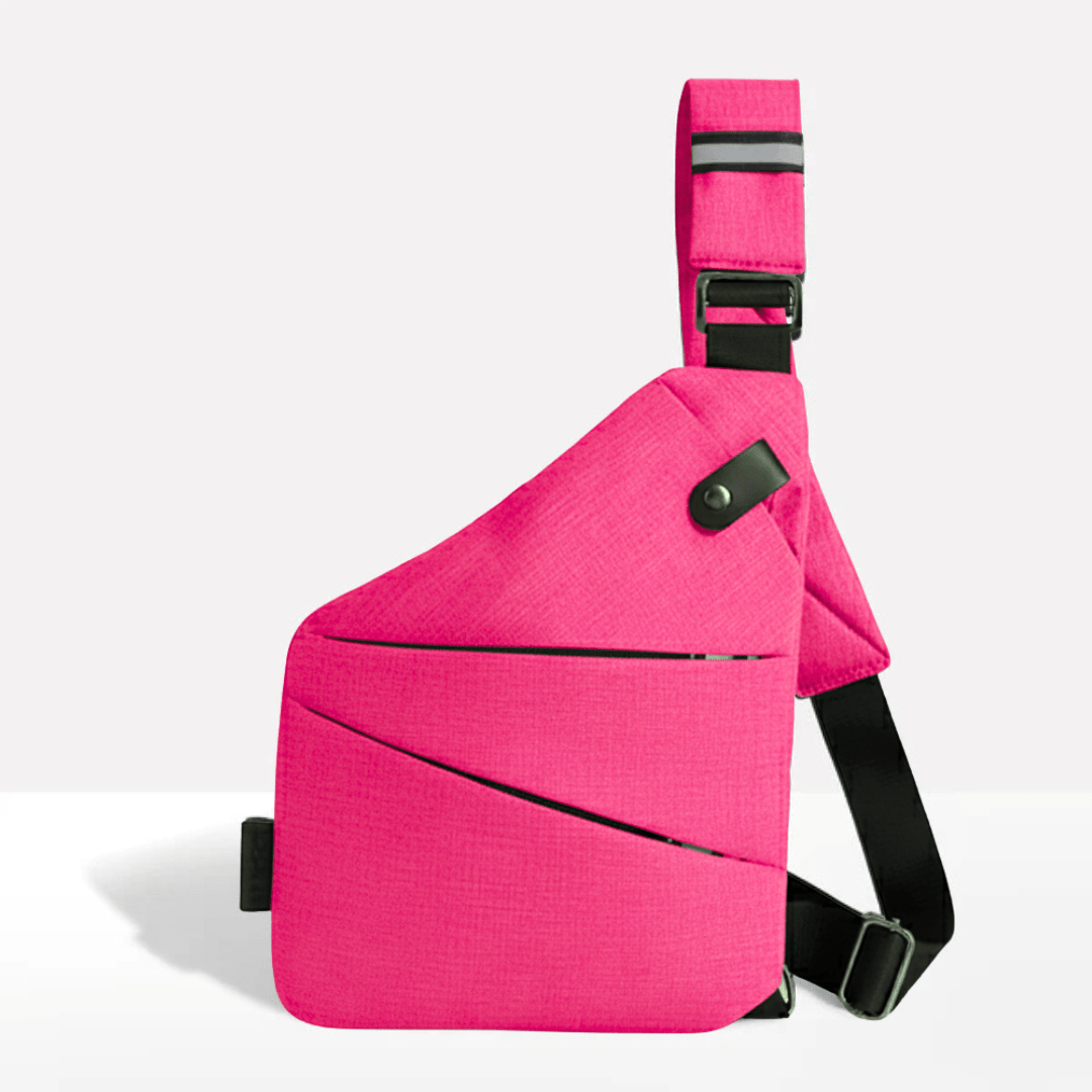 Nobl Travel TravLock Anti Theft Crossbody Bag with RFID Protection and Water Resistant Design