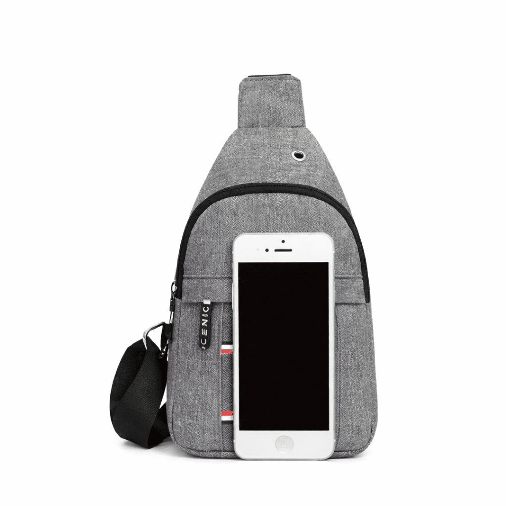Nobl Travel UrbanTrek Men’s Waterproof Waist Bag with Adjustable Strap and Large Capacity