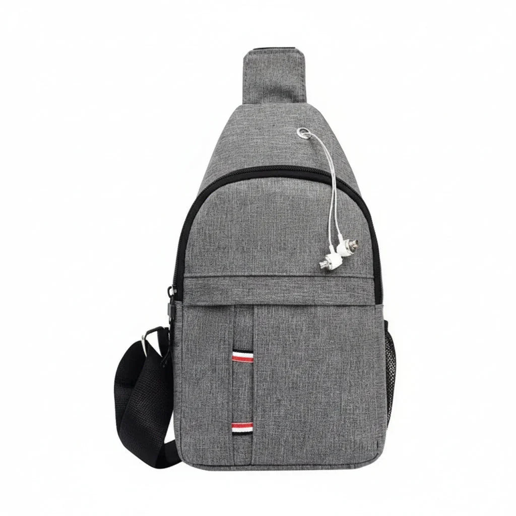Nobl Travel UrbanTrek Men’s Waterproof Waist Bag with Adjustable Strap and Large Capacity